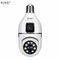 KIHO™ DUAL-LENS 360° WiFi Security Bulb Camera
