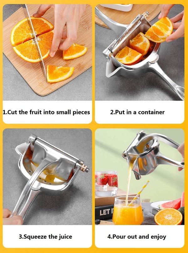 KIHO™ Fruit Juicer Manual Squeezer