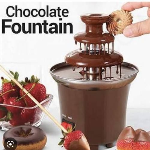 KIHO™ 3-Tier Stainless Steel Chocolate Fountain Machine