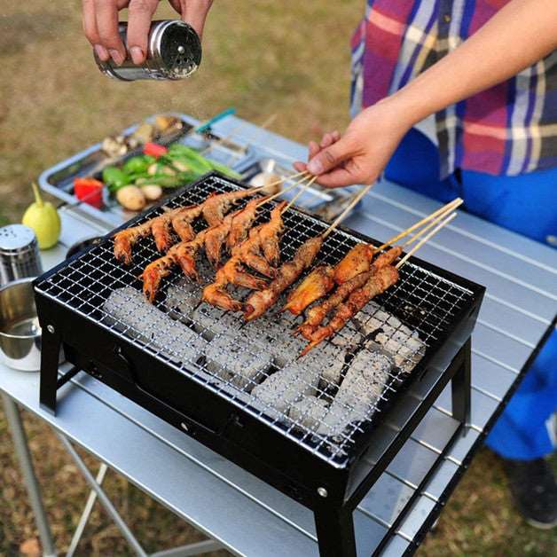 KIHO™ Portable & Foldable BBQ Grill Space Saver