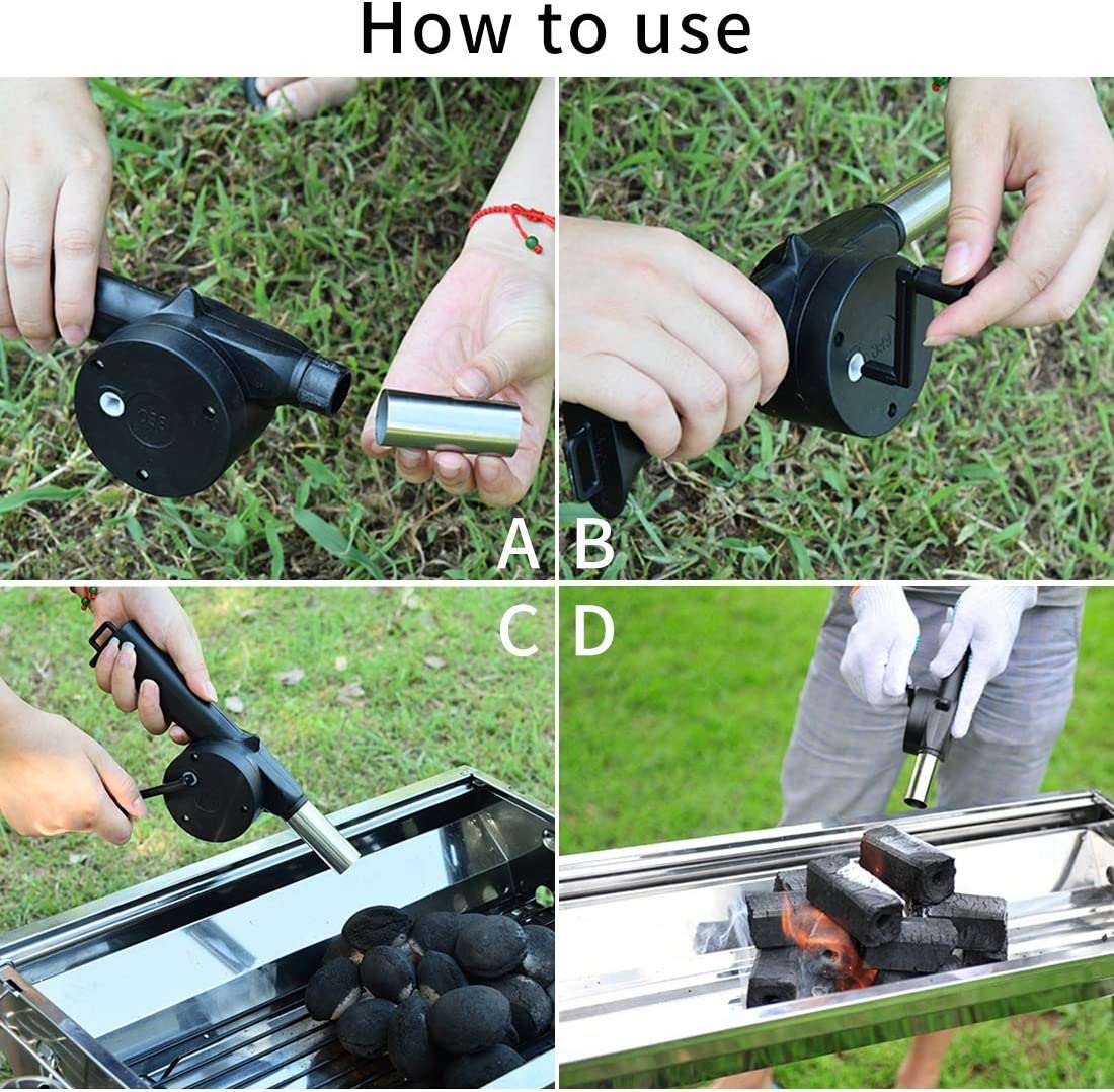 KIHO™ Handheld BBQ Fan Air Blower