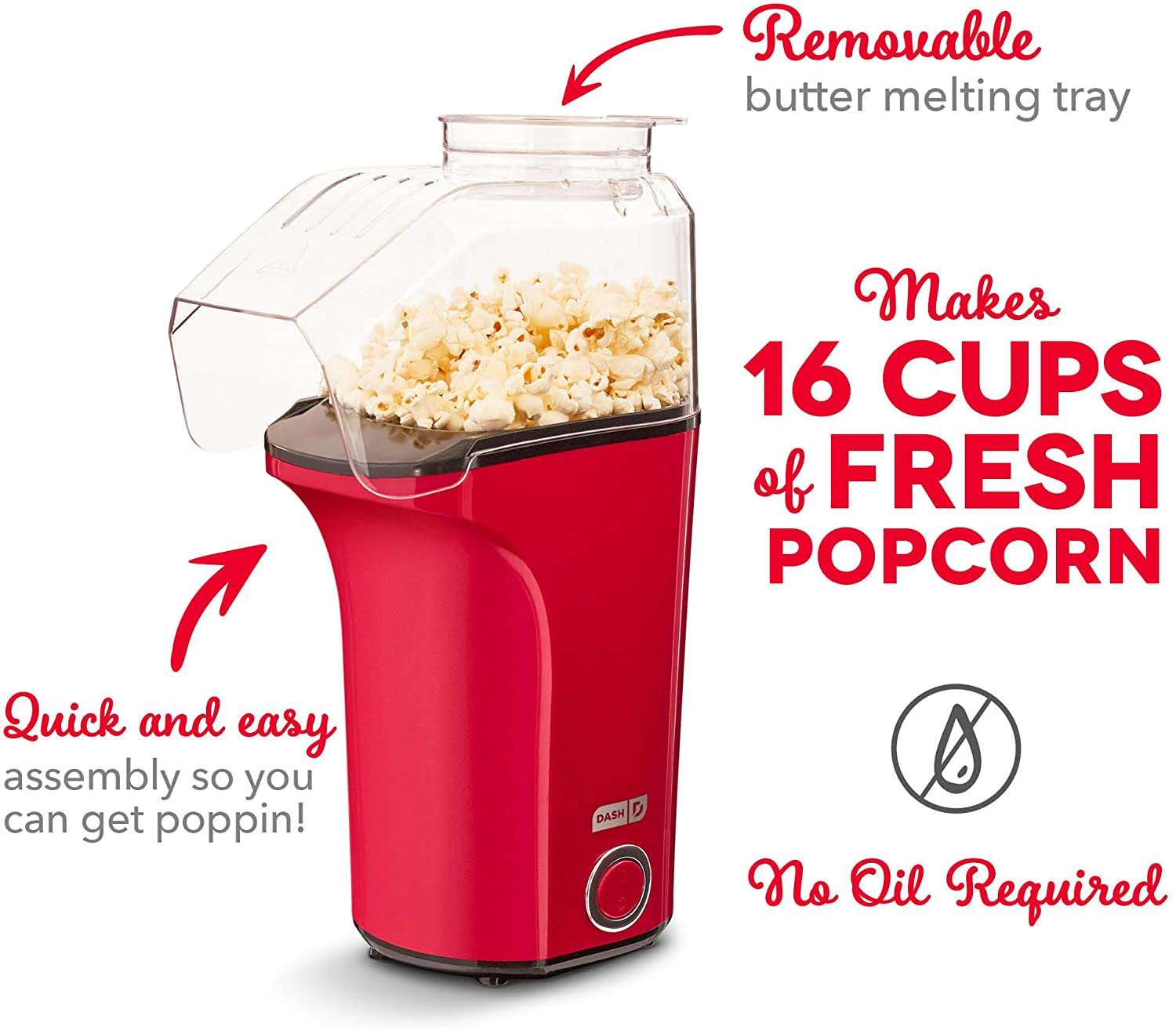 KIHO™ Hot Popcorn Machine