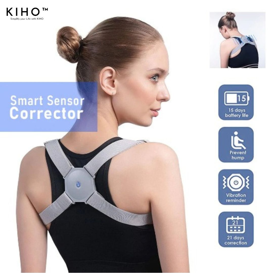 Smart Posture Corrector Arduino KIHO™ Smart Posture Corrector – Vibration Alert
