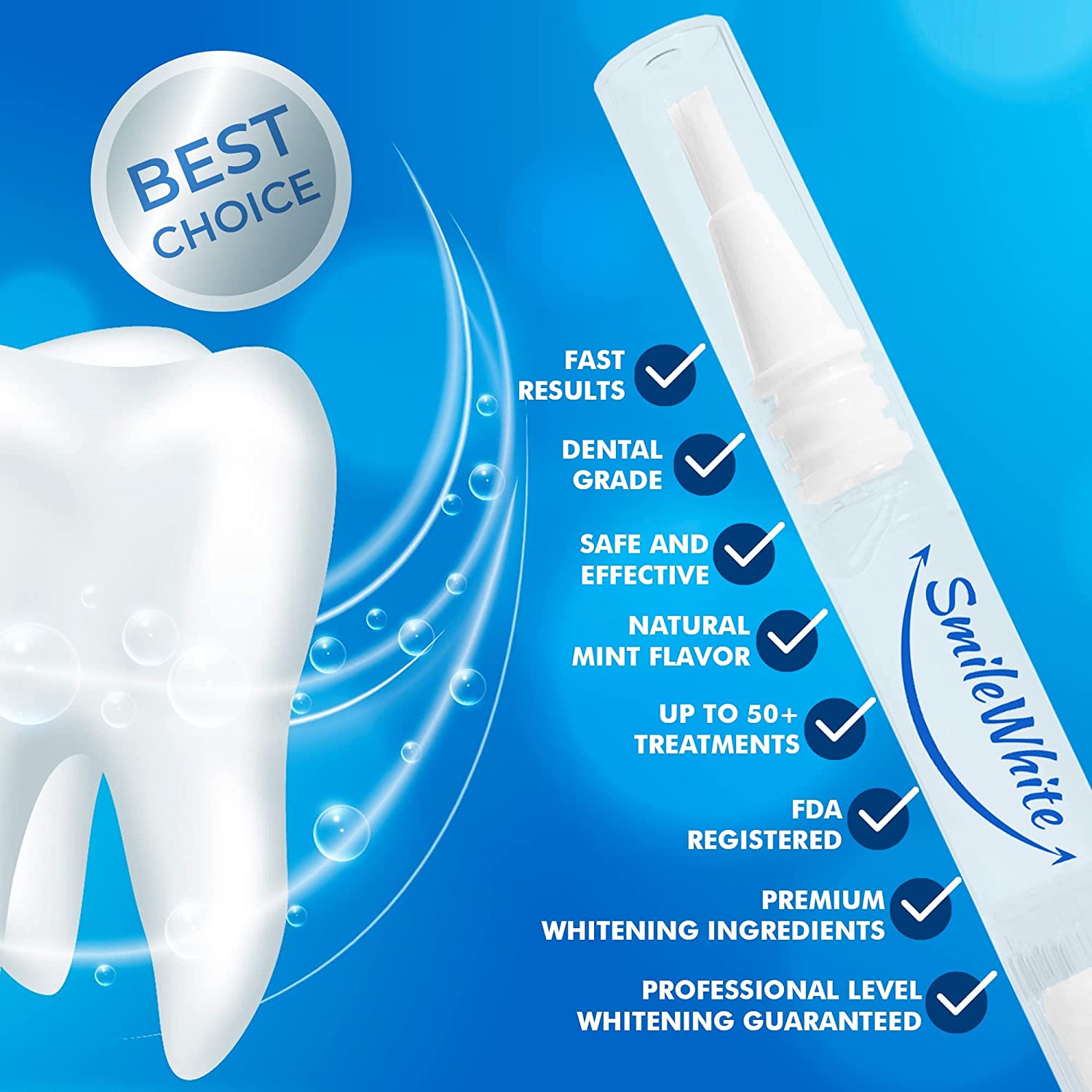 White Instant Teeth Whitening Pen