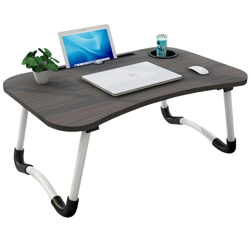 KIHO™ Foldable Wooden Laptop Table - Slightly Damage