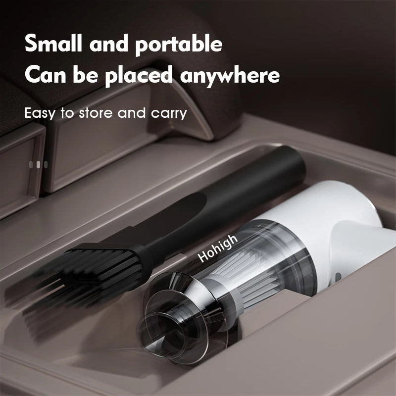 ZZKHGo Cordless Handheld Car Vacuum Cleaner, 4000MBAR Powerful Suction  Small Car Vacuum Cleaner, Foldable Dusts Buster Filter Portable Vacuum  Cleaner