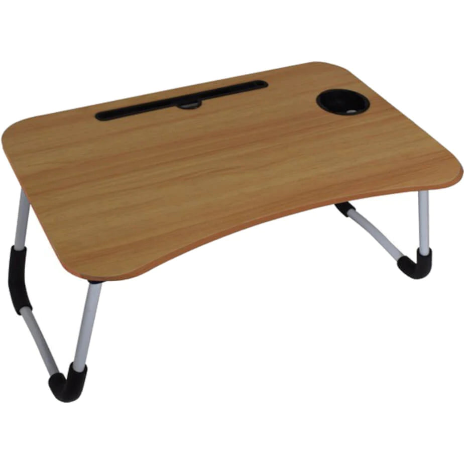 KIHO™ Foldable Wooden Laptop Table - Slightly Damage